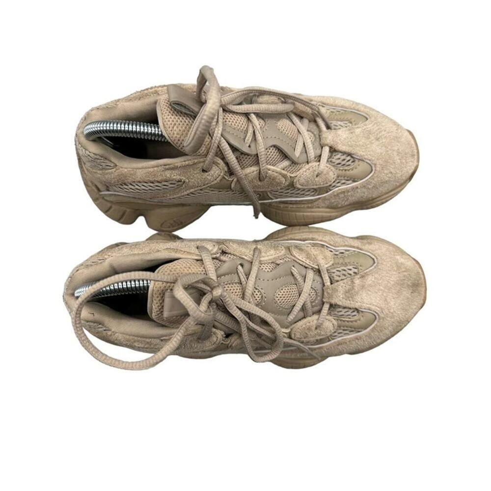 Adidas Men's Yeezy 500 Salt Lace Up Low Top Athletic Shoes Size 7.5
